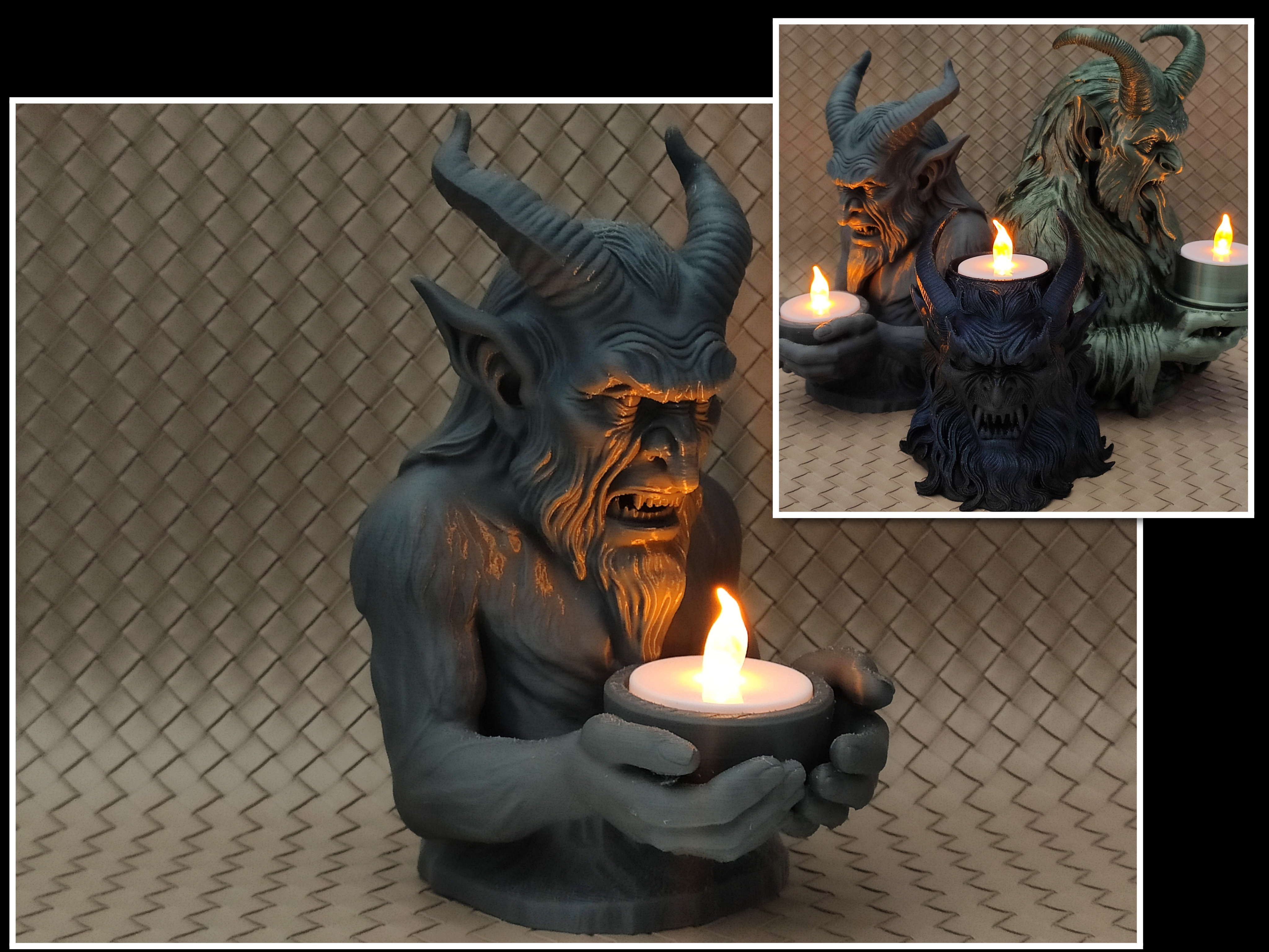 Elder - Krampus LED tealight Collection