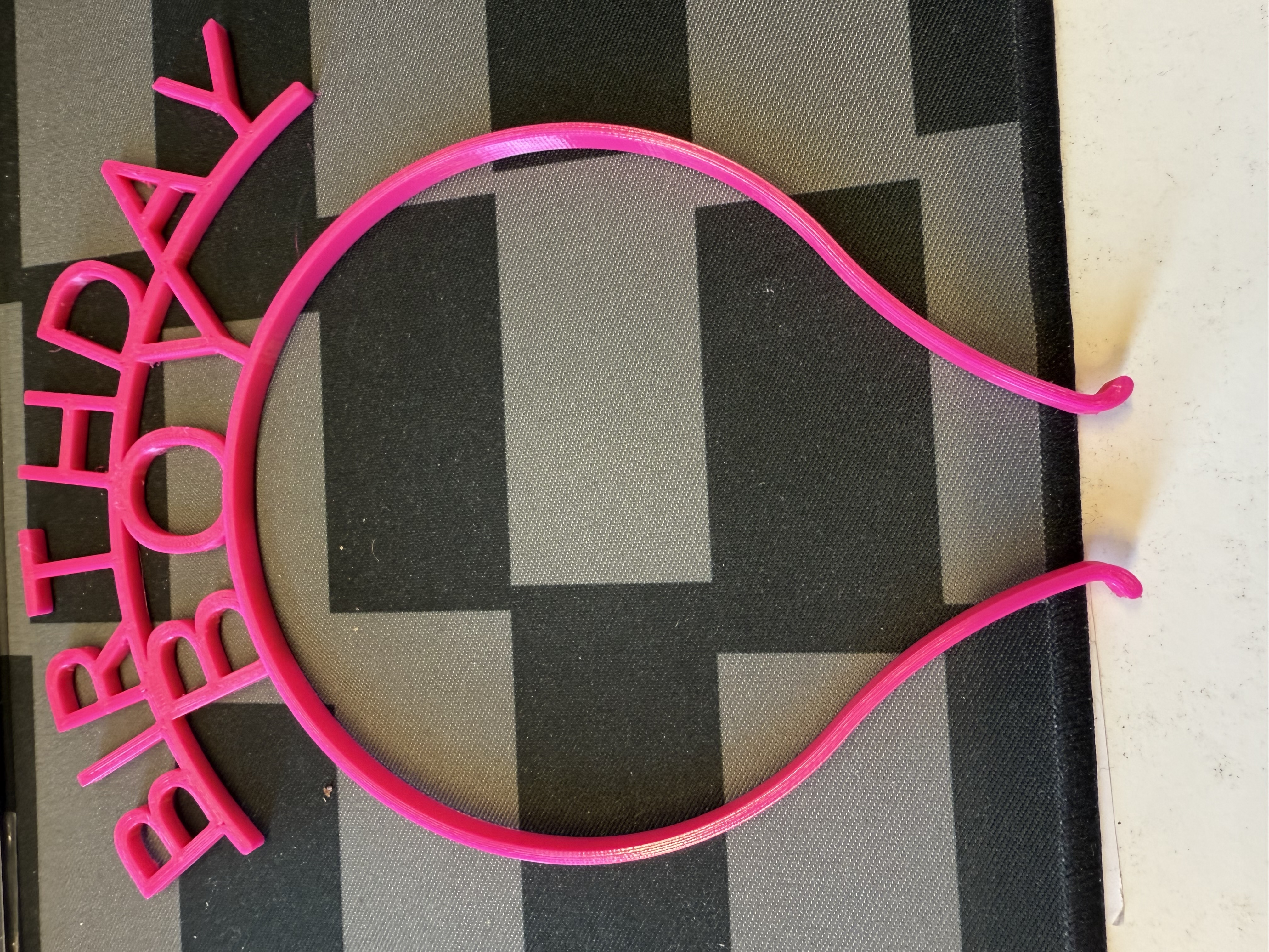 Birthday boy headband