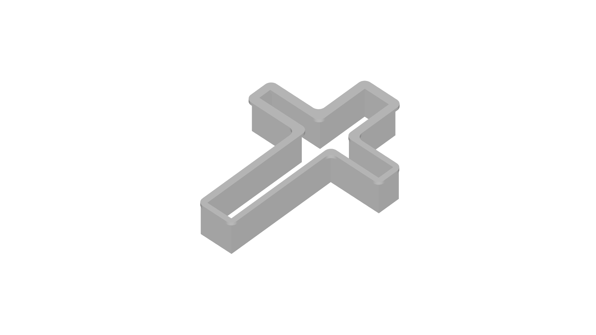 Cross Cookie Cutter / Keksausstecher Kreuz