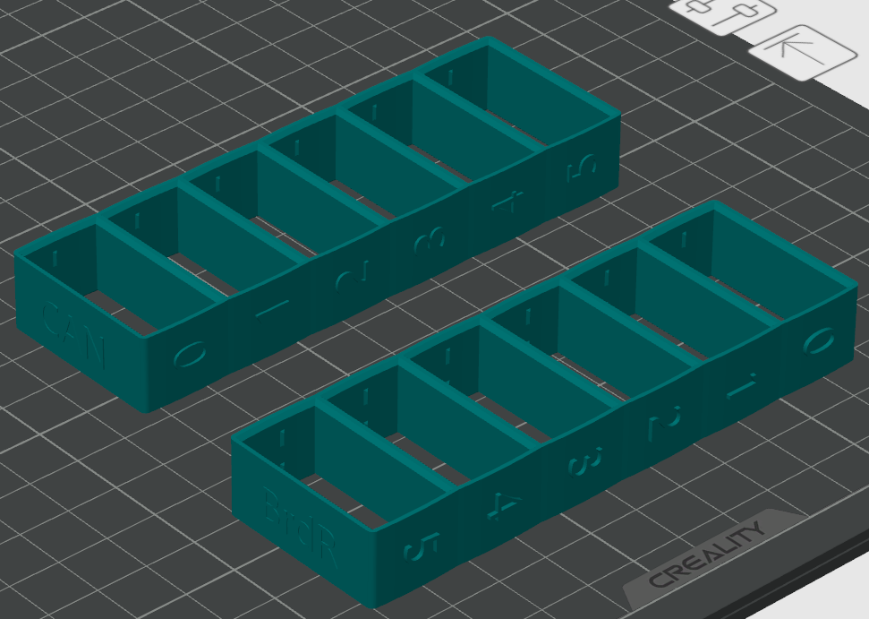 Sub-D Bracket for 6 connectors