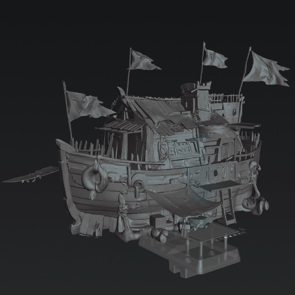 Tide Sworn Barracks Terrain - The Eightpints The Docks