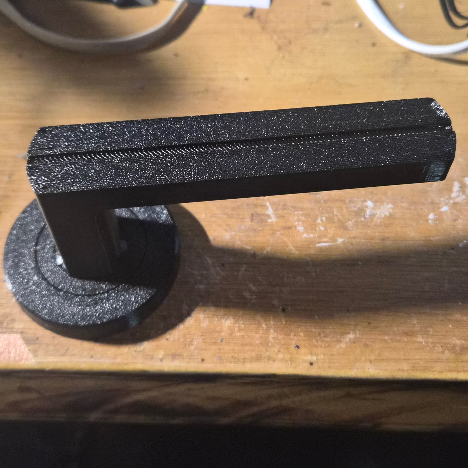 Door Handle (Square with Rose) for Internal doors