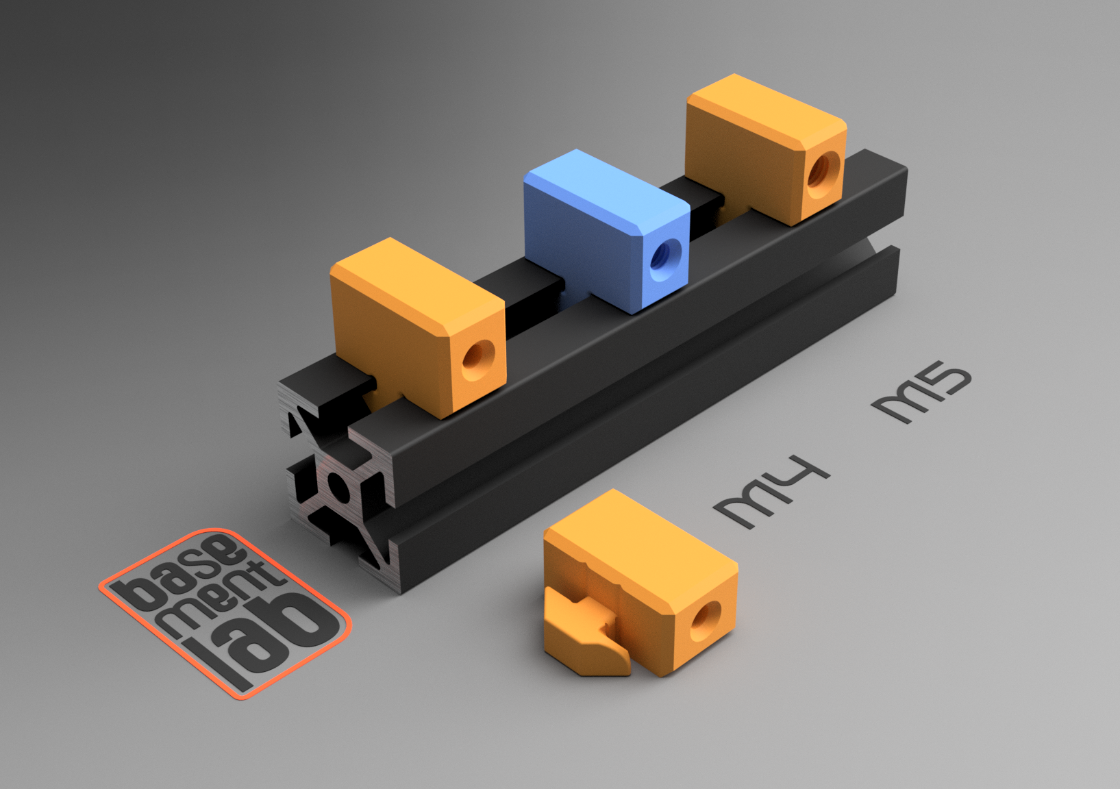 2020 Fixing Clip Twist_In - Clip di fissaggio per profilo 2020