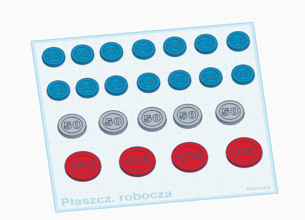 Pokemon Damage Token Coin Counters SET