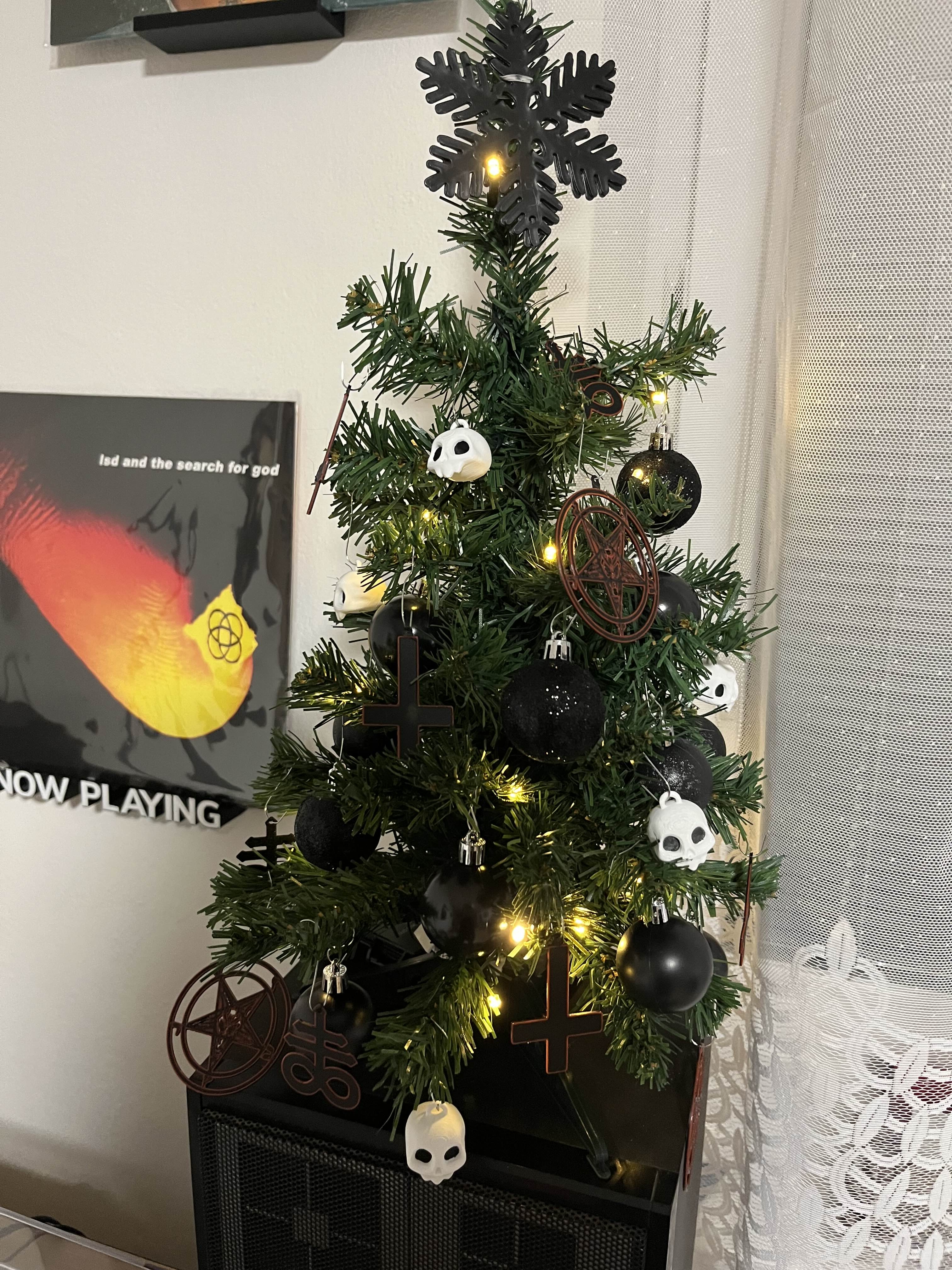 Satanic Christmas Ornaments