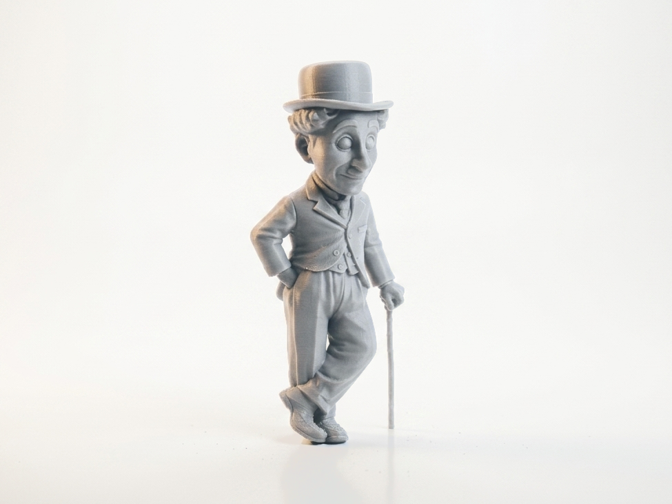 Charlie Chaplin Figurine Celebrity 3D Printable