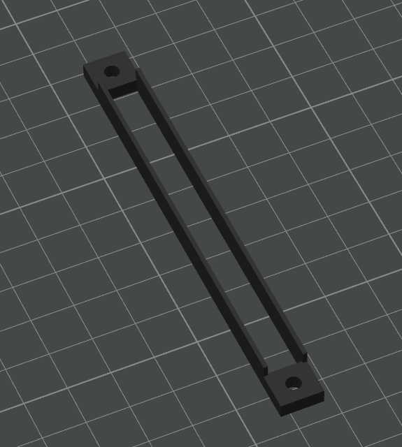 Mega Drive / Genesis cart slot bracket for TE edge connector