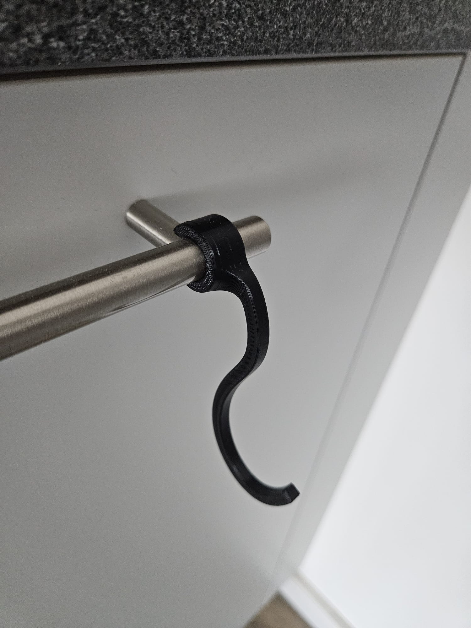 Hook for kitchen towel