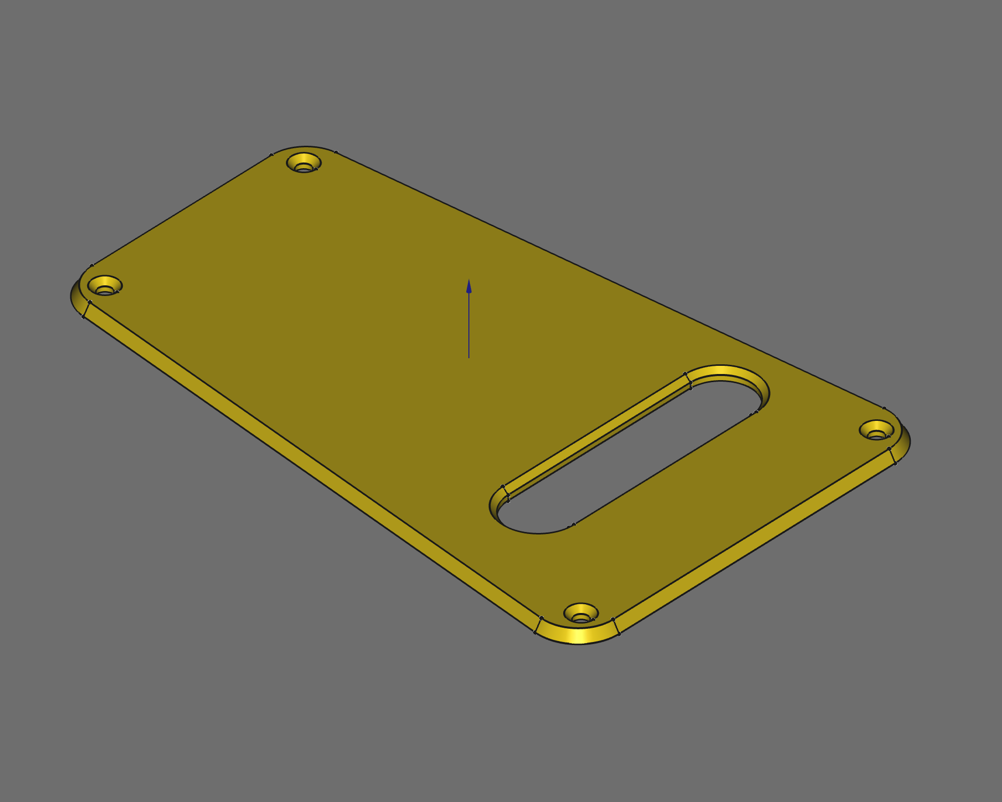PRS SE CE 24 electric guitar vibrato tremolo backplate