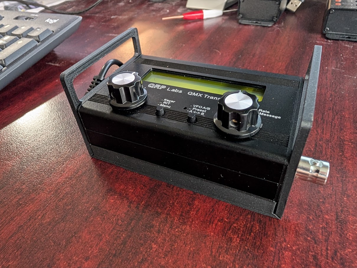 QMX Battery Backpack and Rails 3D model