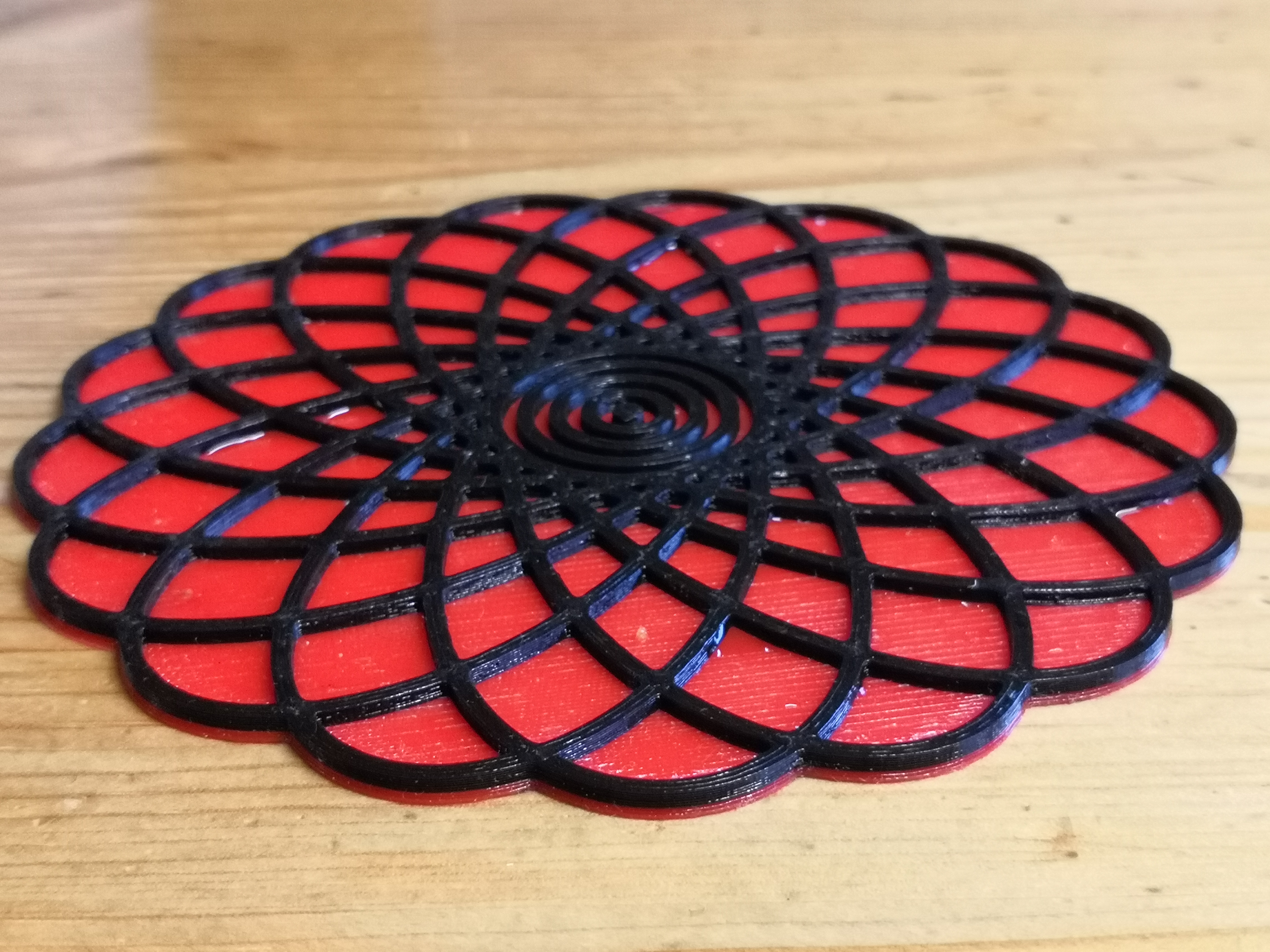 Spirograph coaster 4 — thumbnail 4