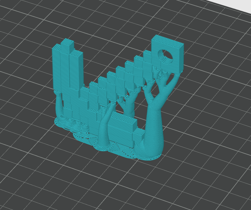 Miniatura 2 do modelo 3D Minecraft Pickaxe Keychain