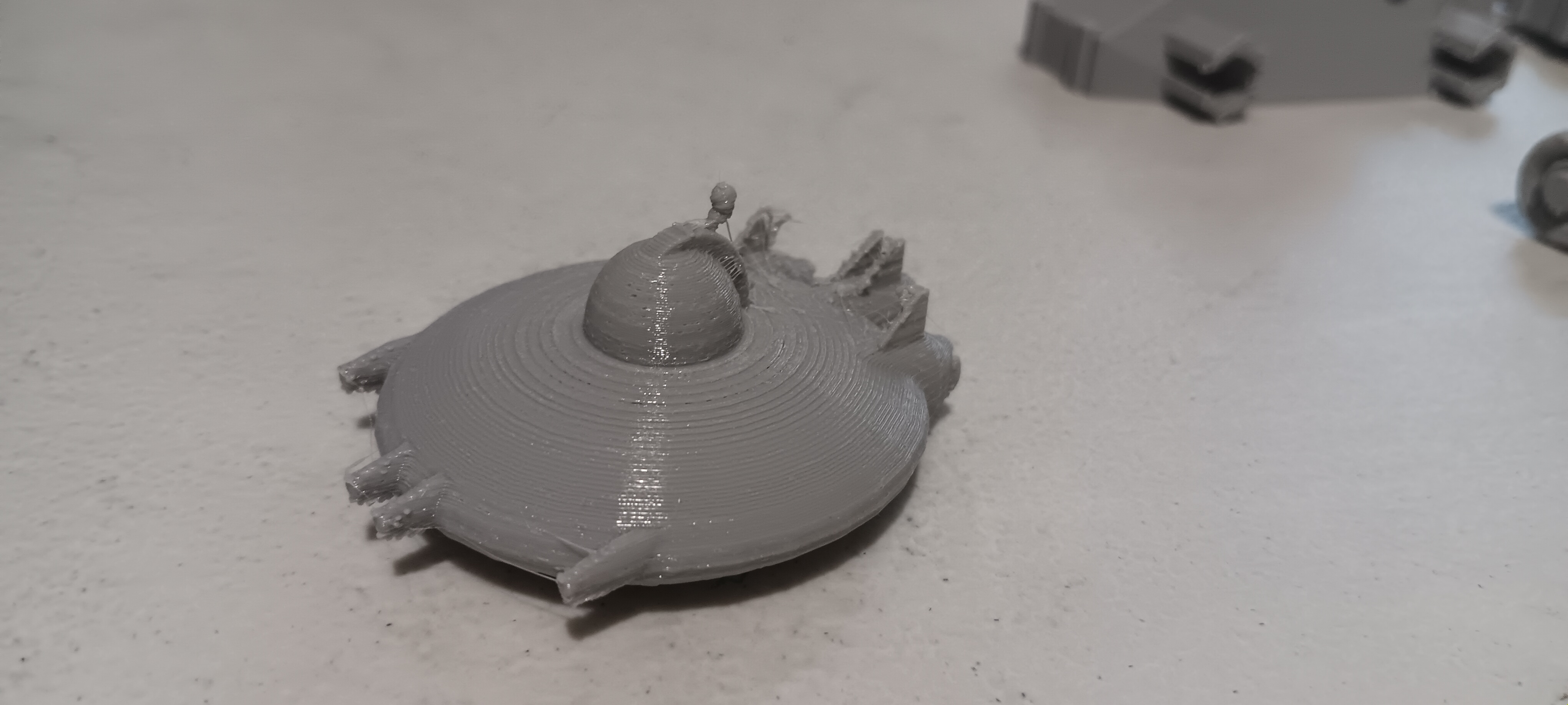 Retro Flying Saucer UFO