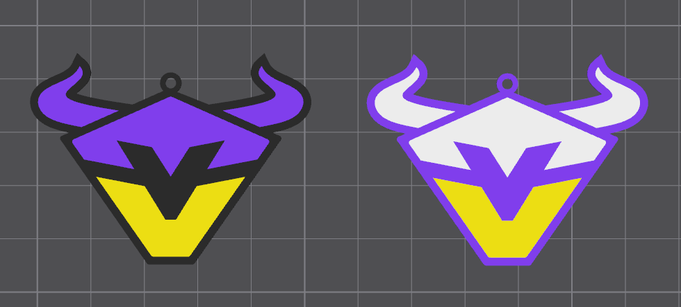 Vienna Vikings 2025 Logo - Earrings