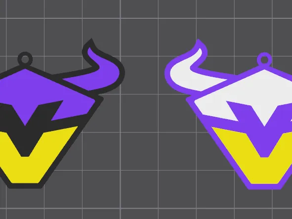 Vienna Vikings 2025 Logo - Earrings