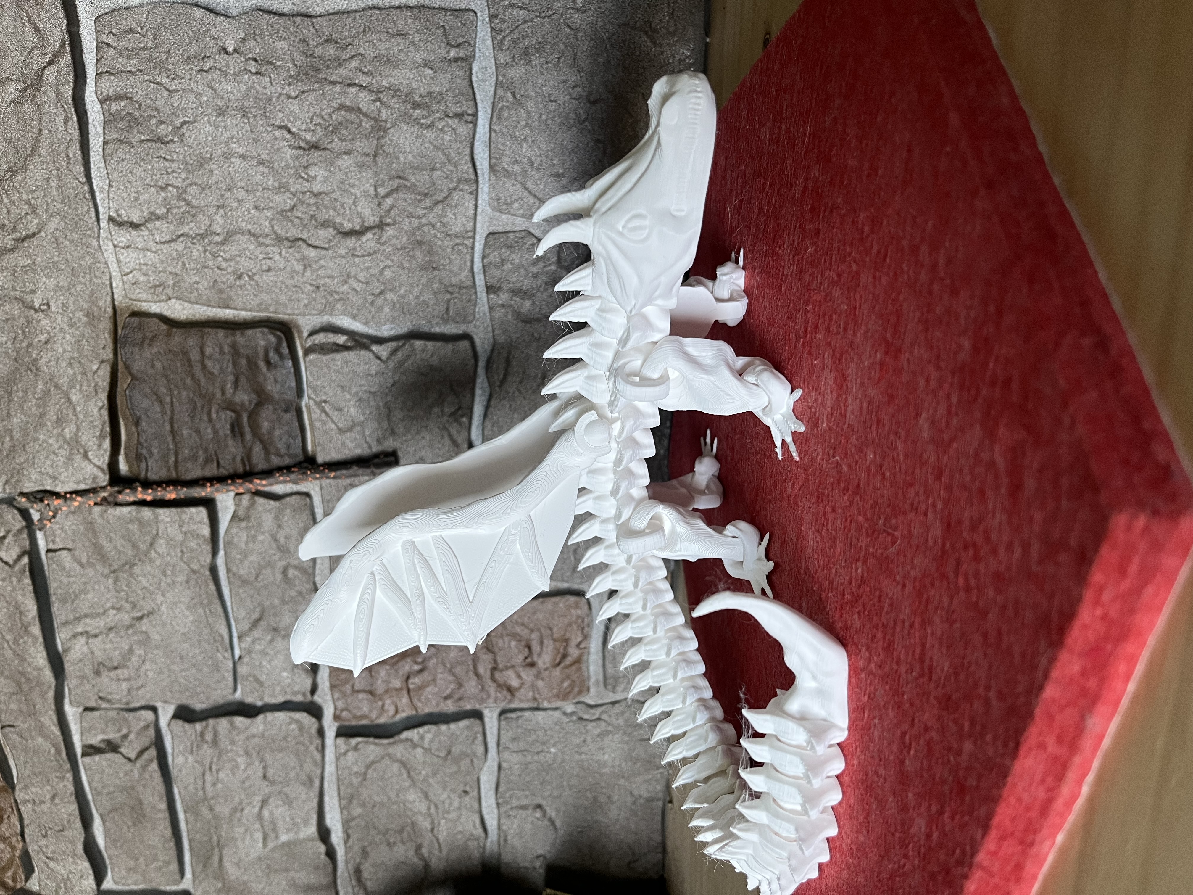 Articulated Friendly Dragon with Wings