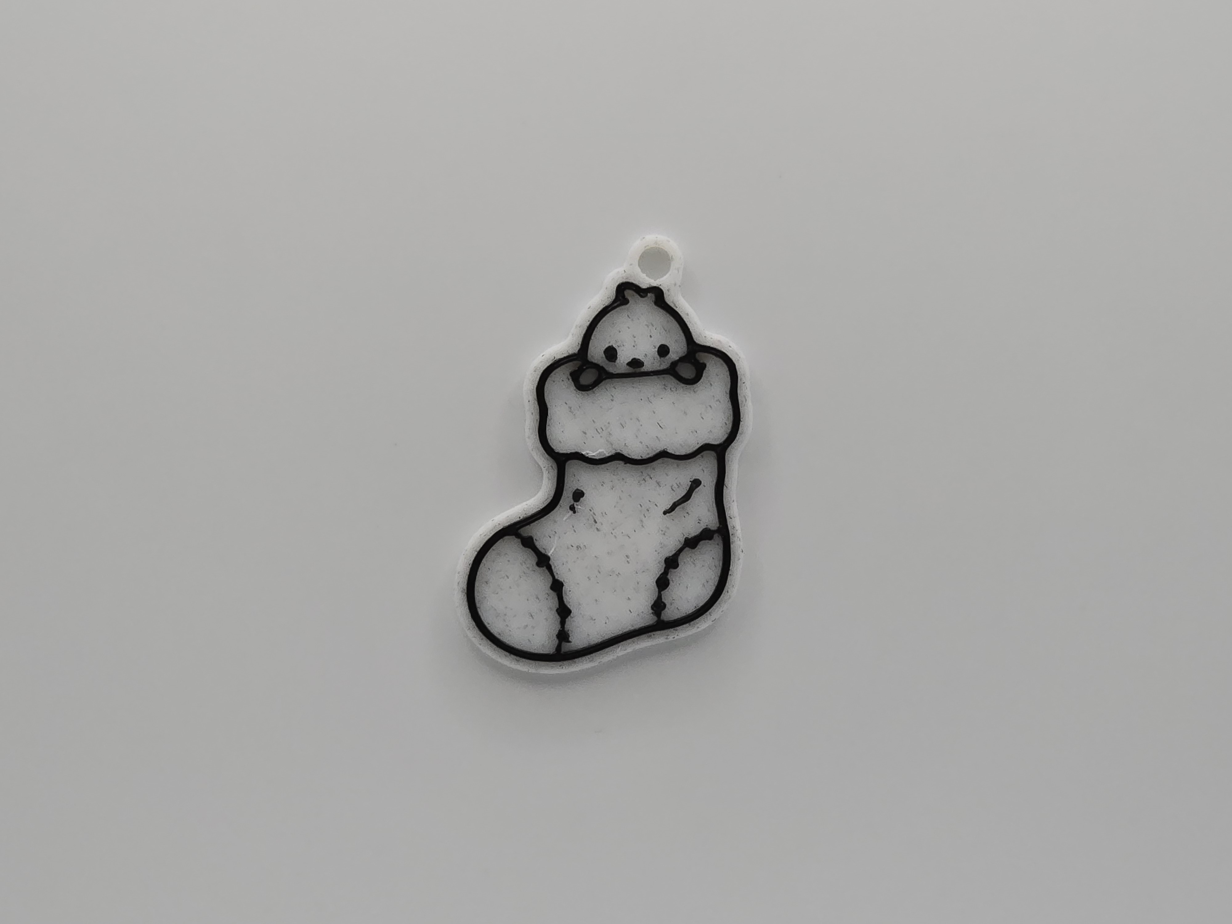 The Stocking Surprise Keychain