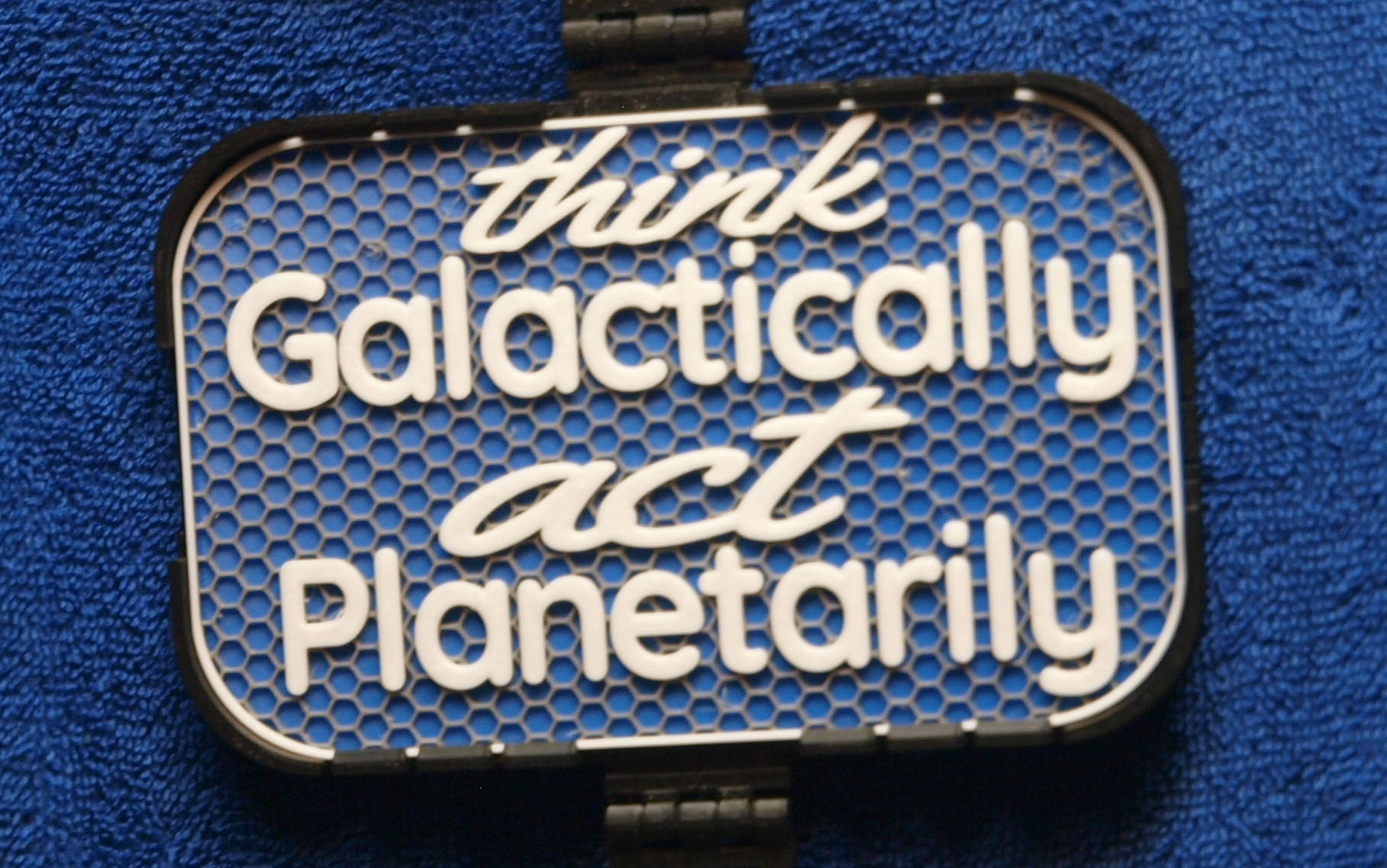 Think Galactic sign 3D model by h2odragon