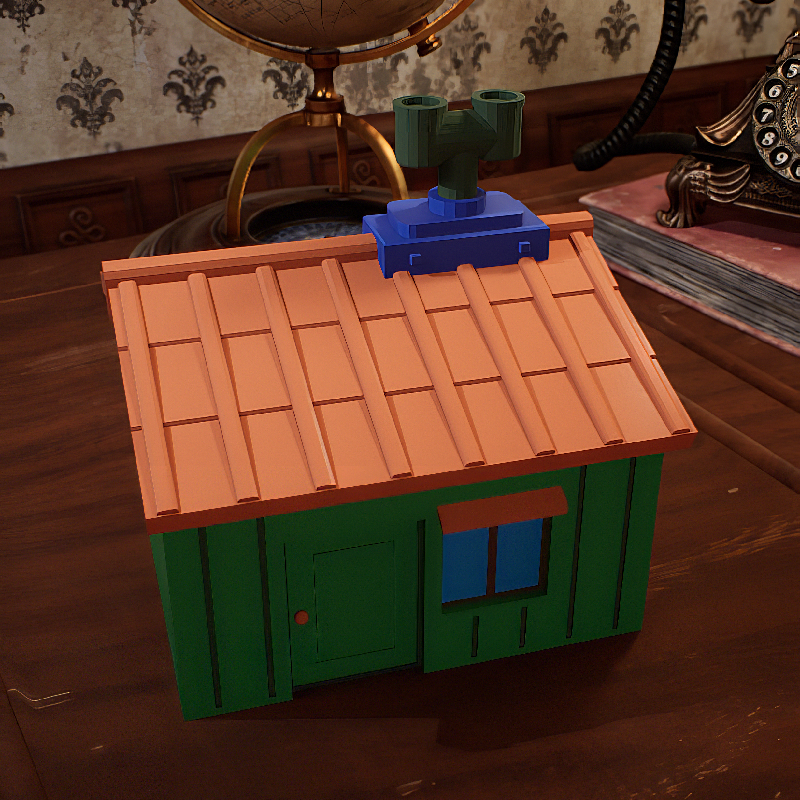 Hoenn Fallarbor Town House | Pokémon Gen 3 Fan Art Miniature by Present ...