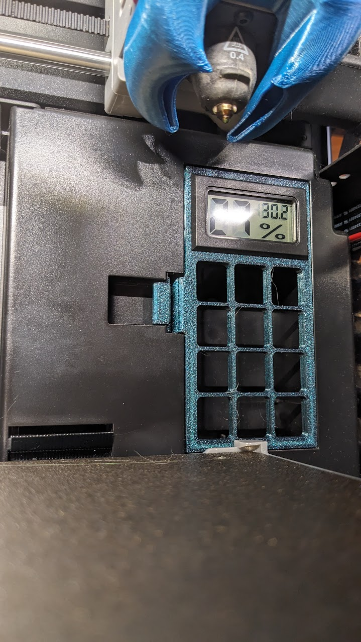 Thermometer door mount for ad5m