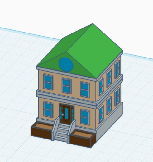 Upscalable miniature house