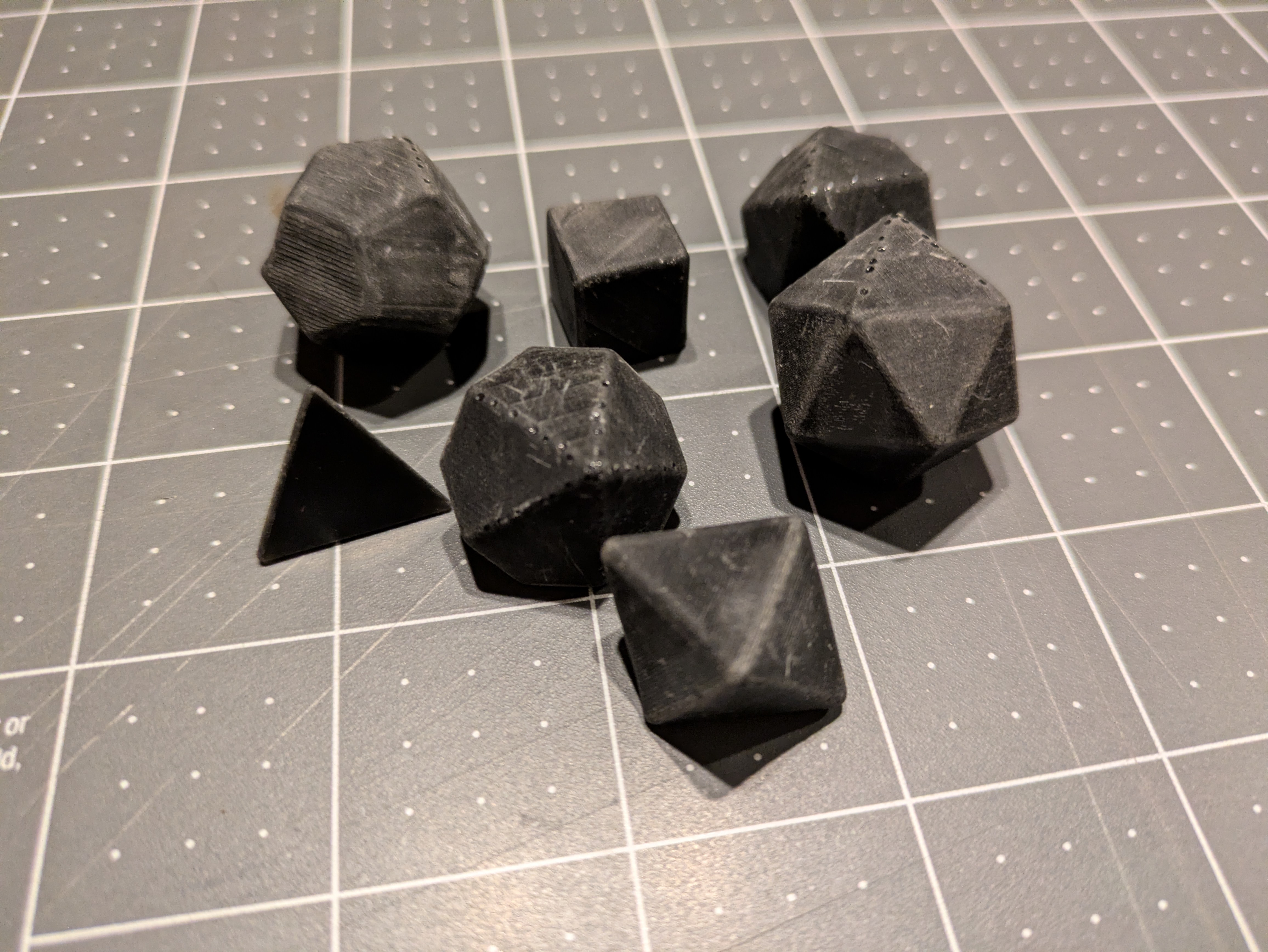 Nihilistic Dice (Faceless Dice) Set