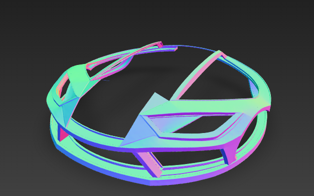 Lamborghini-Inspired Decorative Top Cover for Roomba-Style Robot Vacuum 2