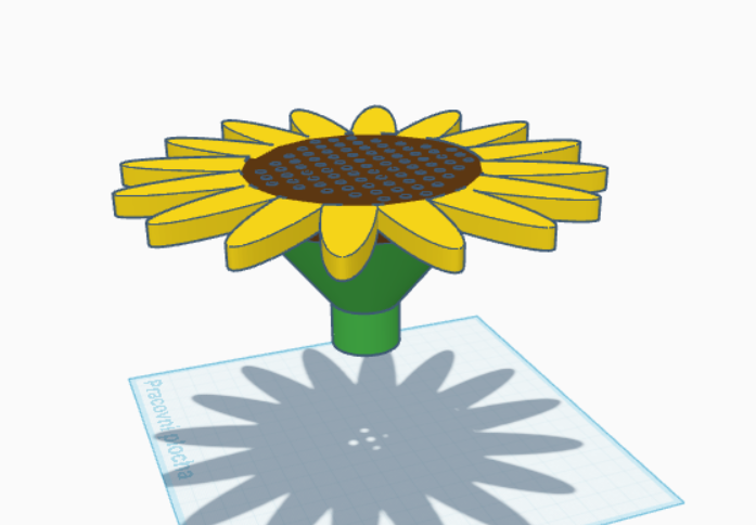 Watering can attachment-Sunflower