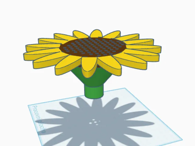 Watering can attachment-Sunflower
