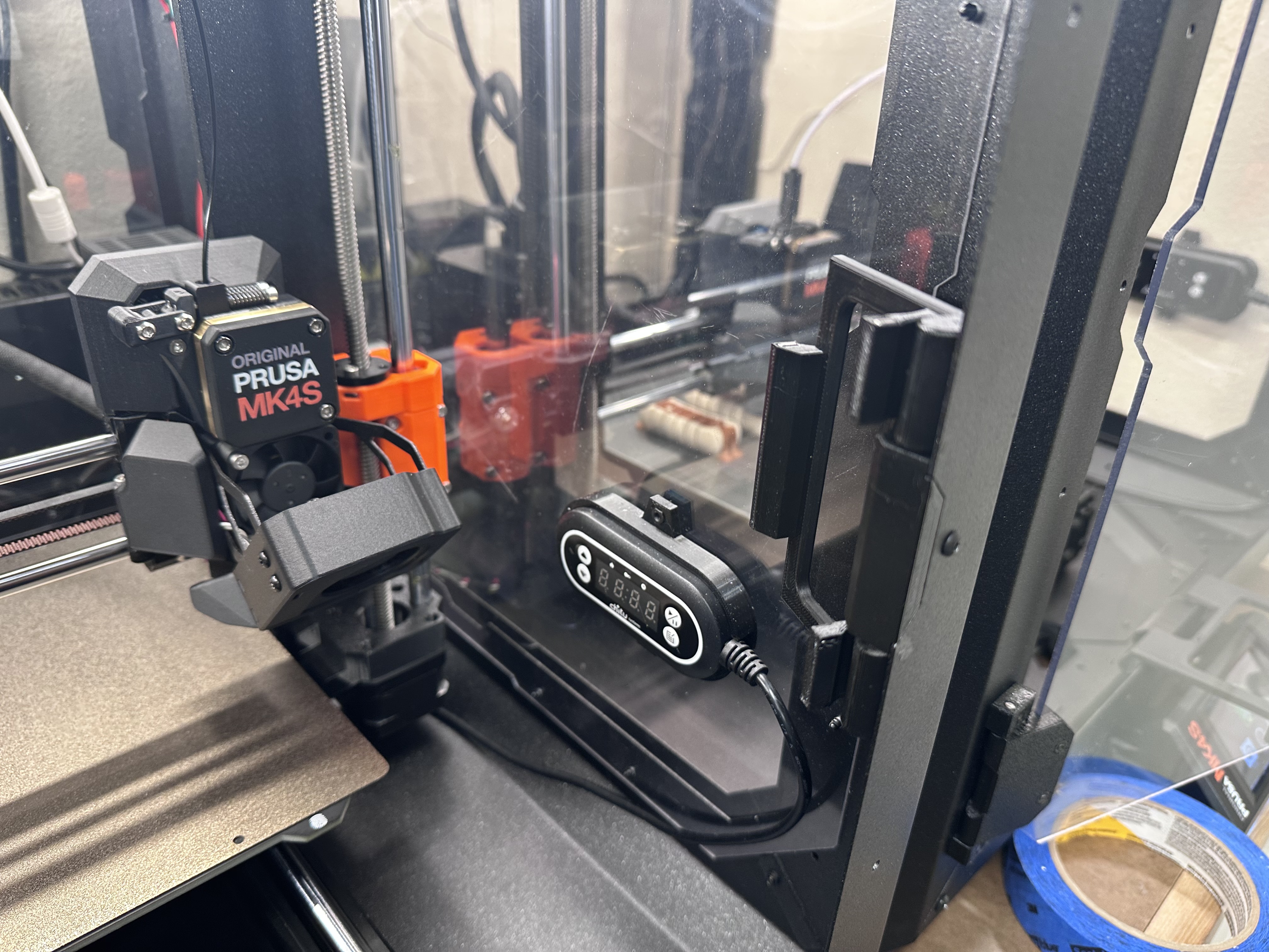 Prusa Mini Enclosure Flip Out Door Prop