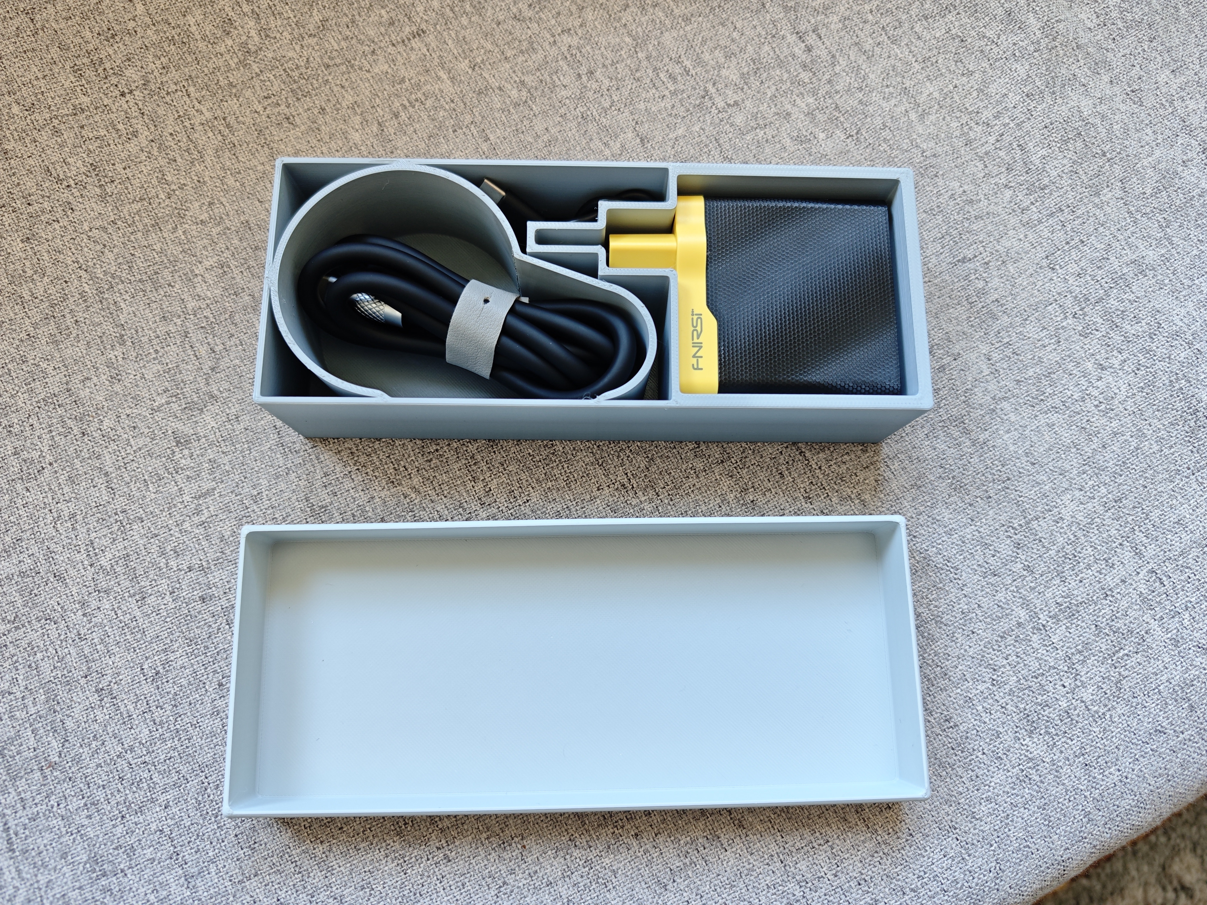 FNIRSI HS-02A Power Adapter Box 3D model