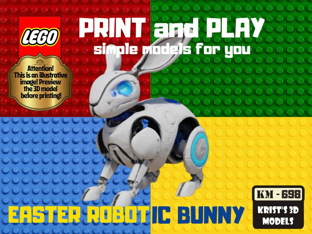 easter robotic bunny