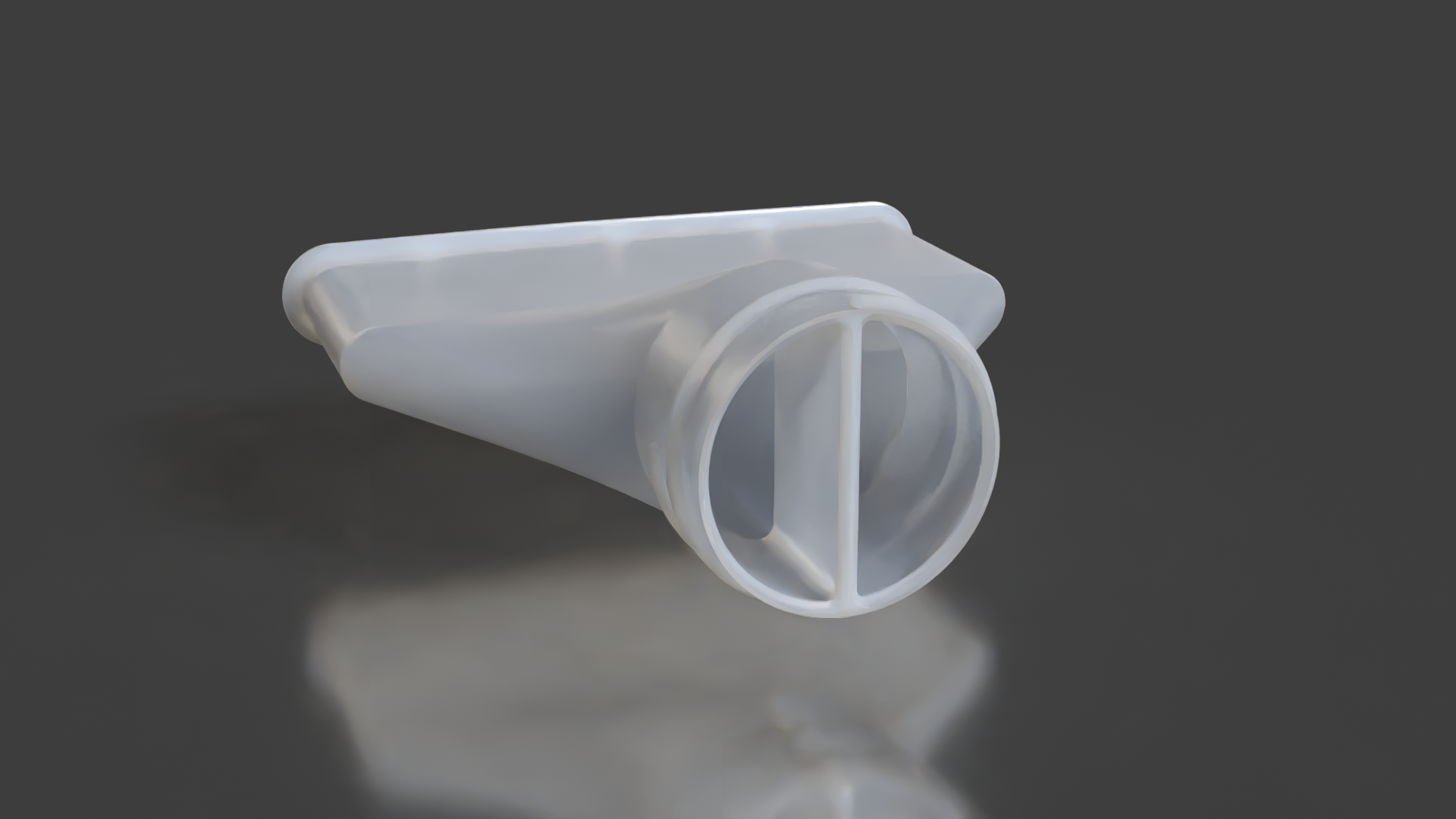 Flat window exhaust duct diameter 75 mm — miniatura 4