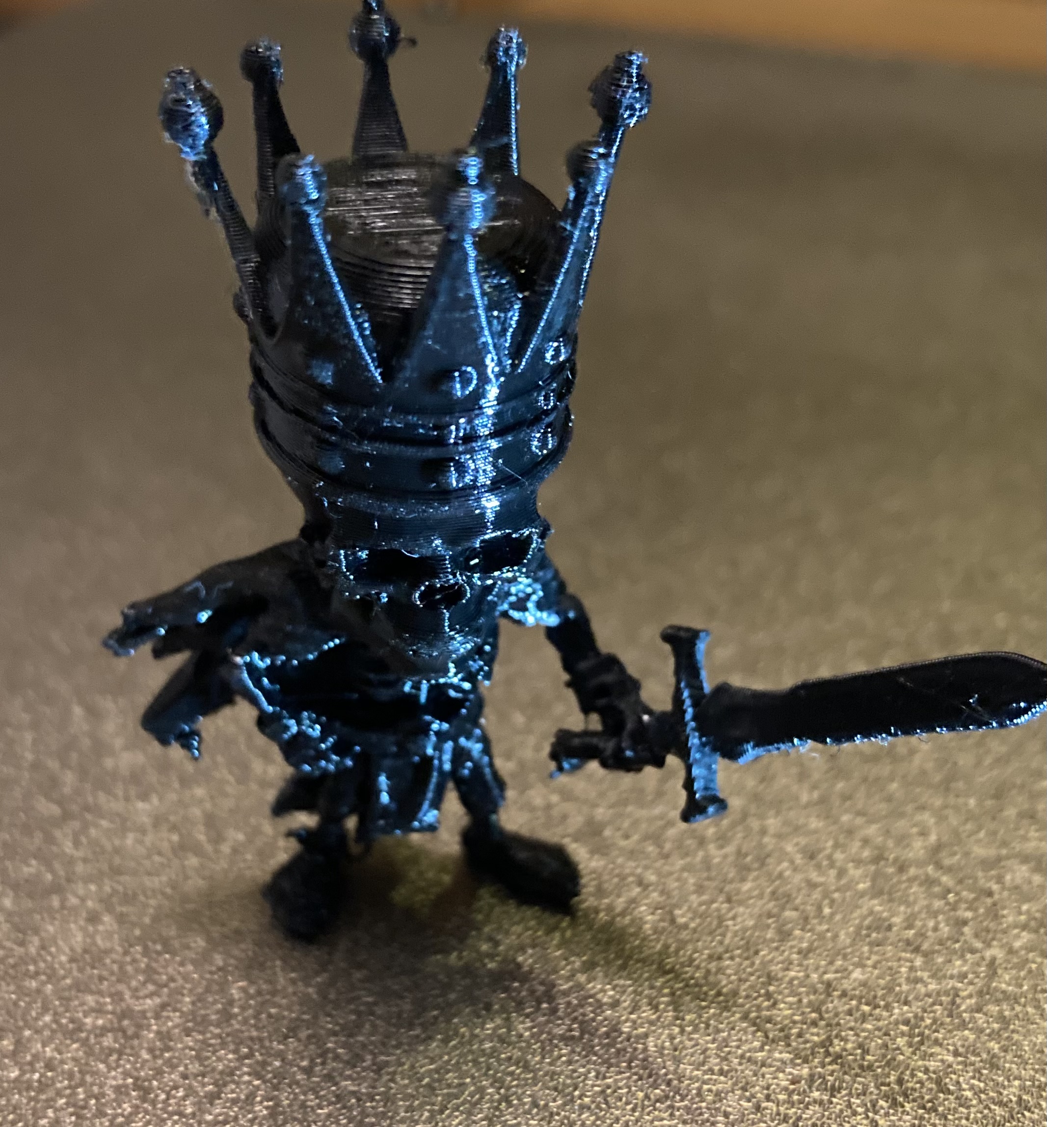 Miniatura 5 do modelo 3D Skeleton King MINIS
