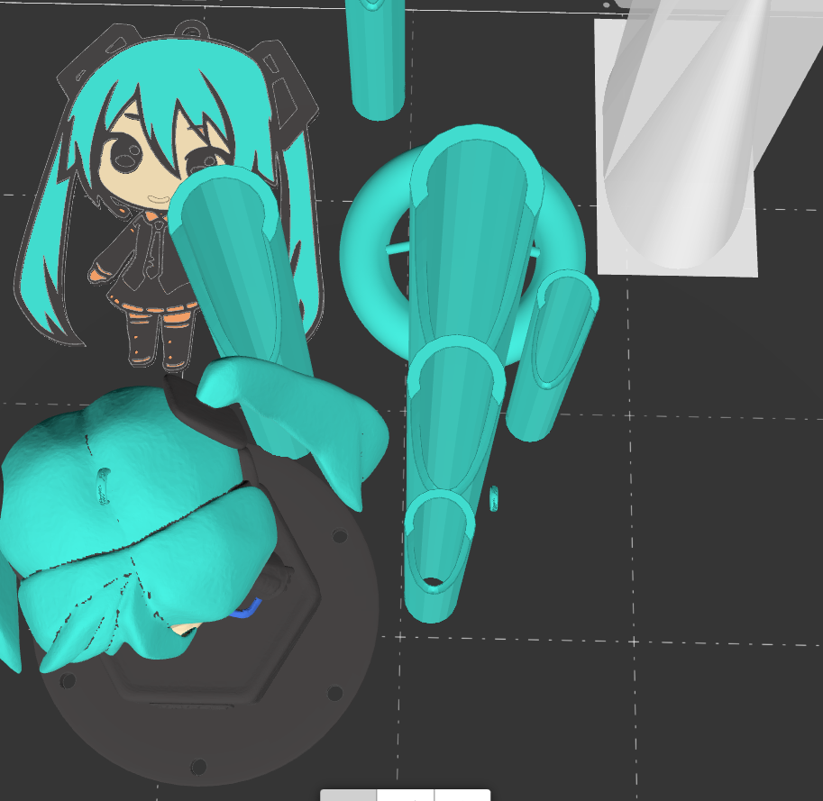 Hatsune Miku wind chime