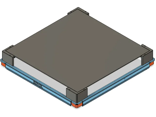Sovol SV08 Top panel mounts for 500x500x4mm Acrylic Panel