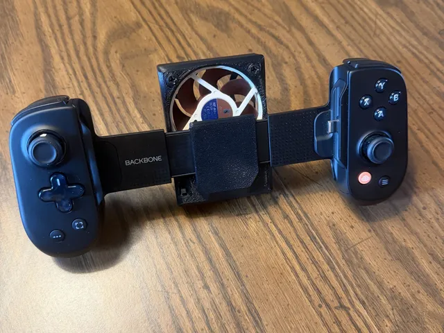 Backbone Pro clip on 60mm fan, simple battery powered and USB-C rechargeable