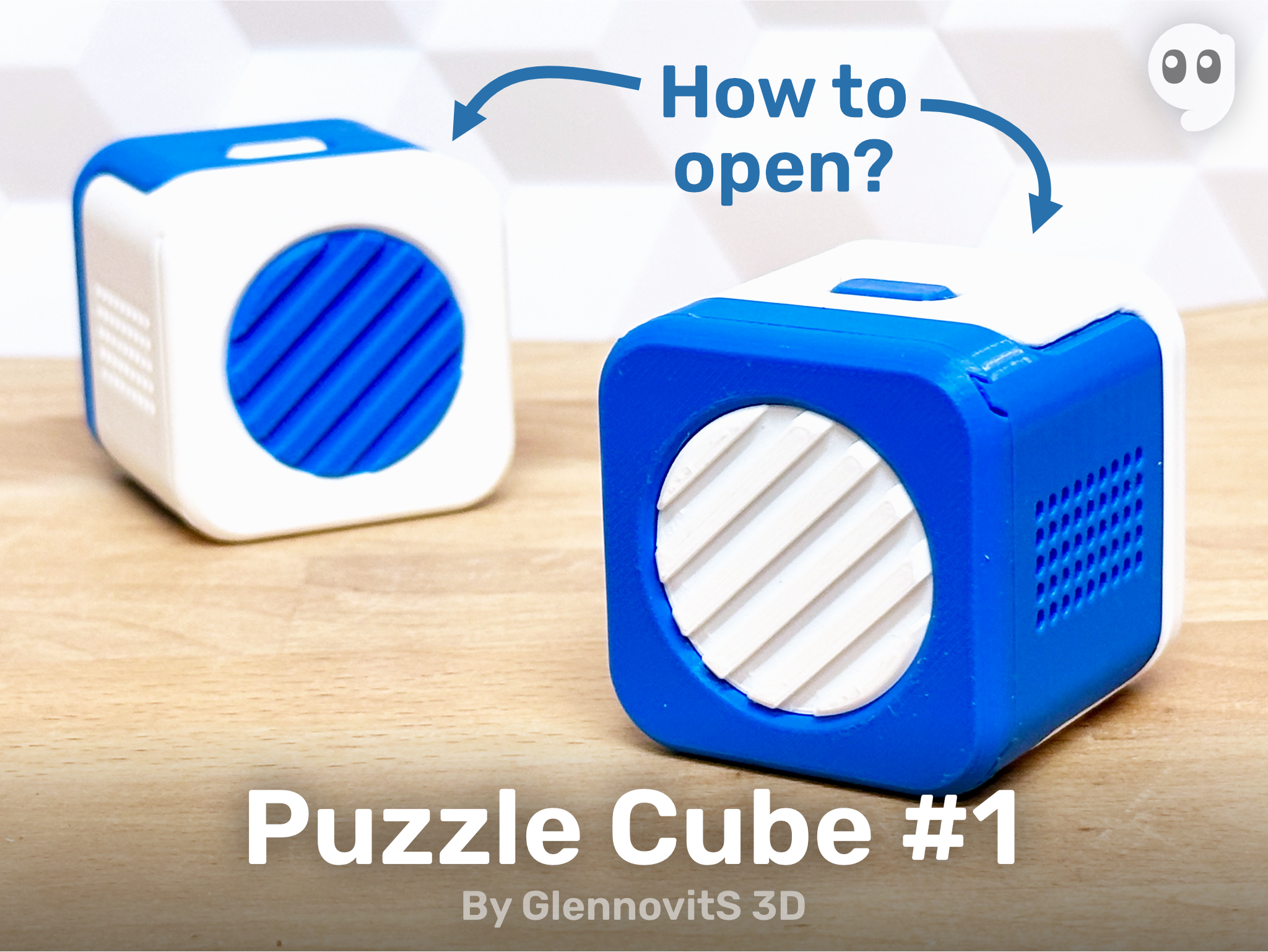 Puzzle Cube #1 (small fun and challenging brainteaser)