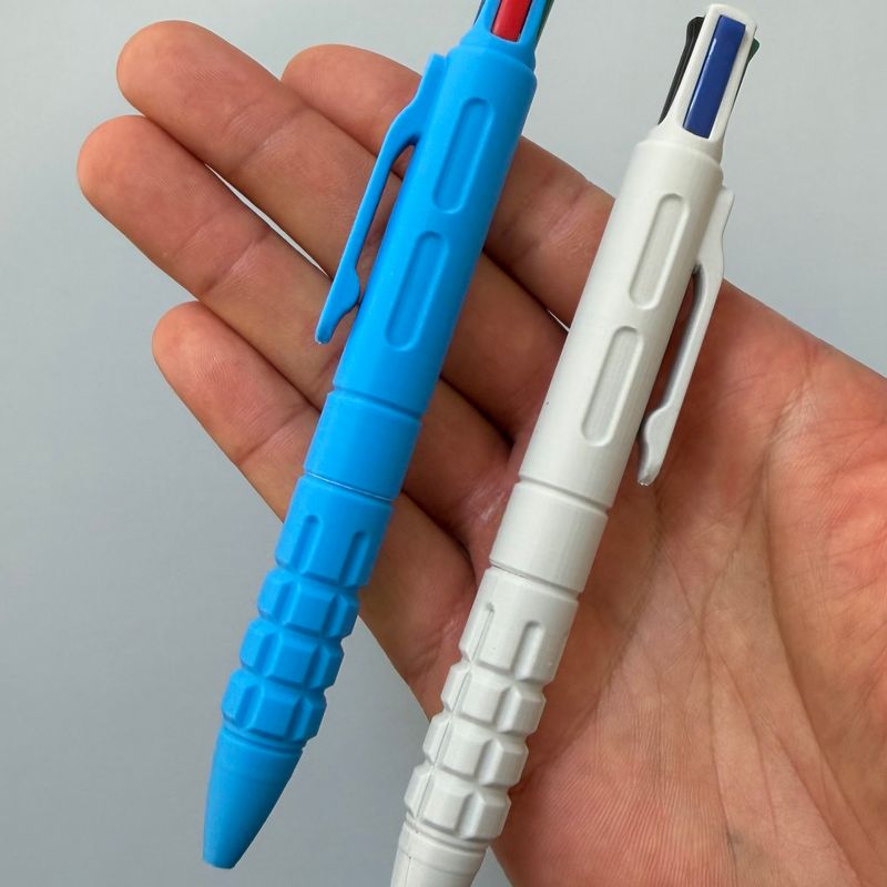 BIC 4 Colours Tactical Pen – 3D Printable Upgrade by Sean Liang ...