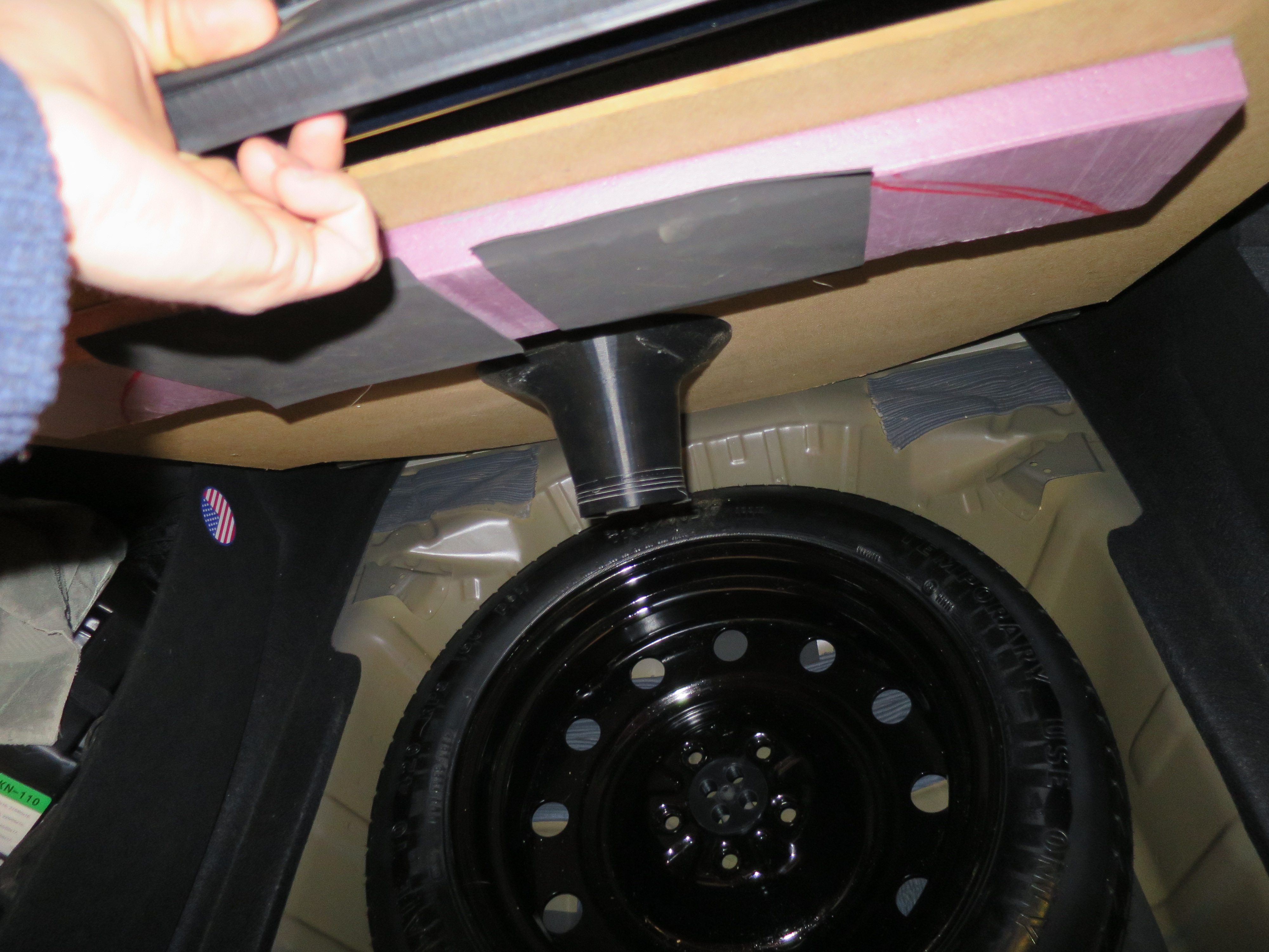 2025 honda accord trunk floor support