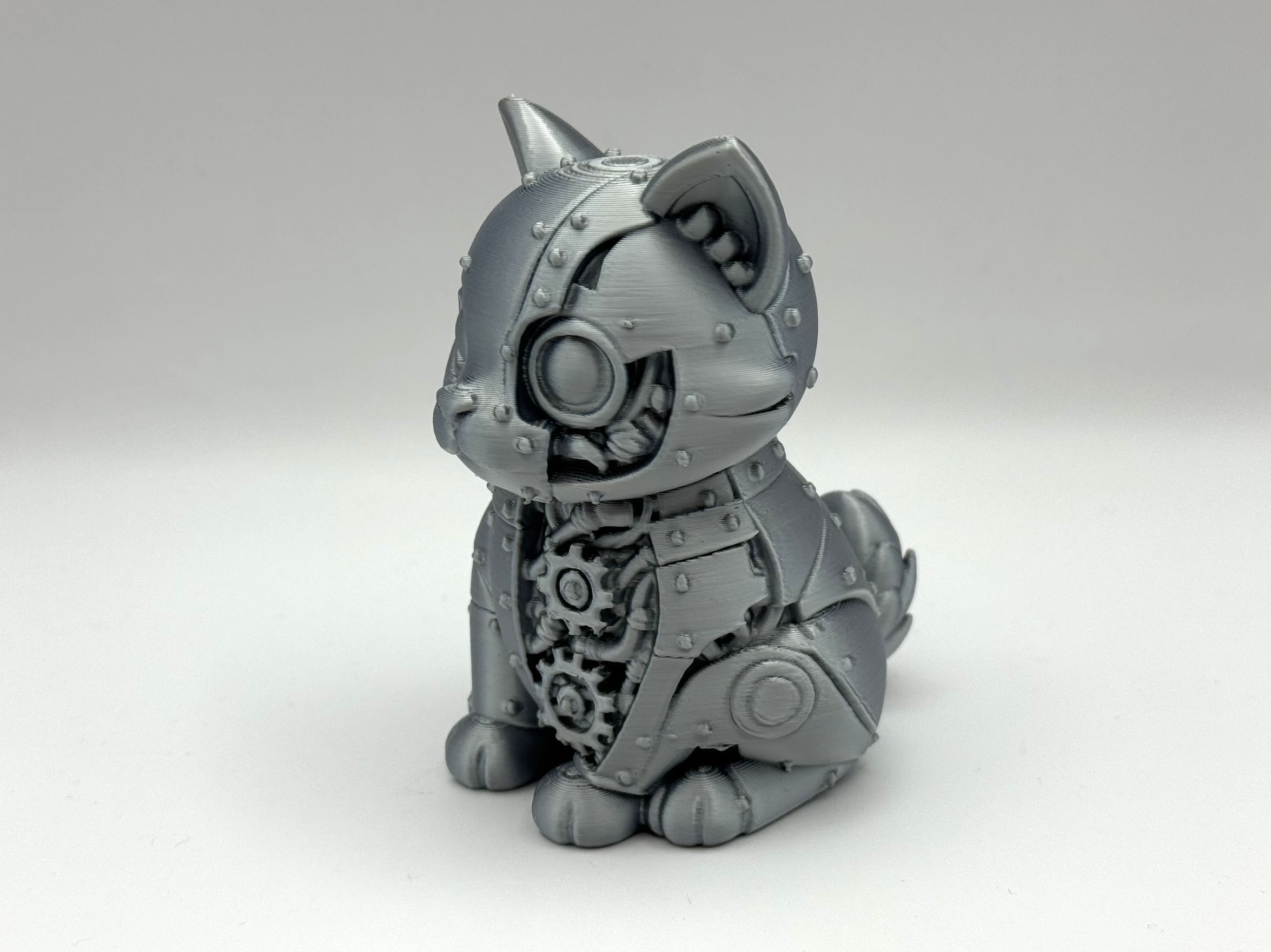 Cybrrr Cat – Steampunk Sentinel