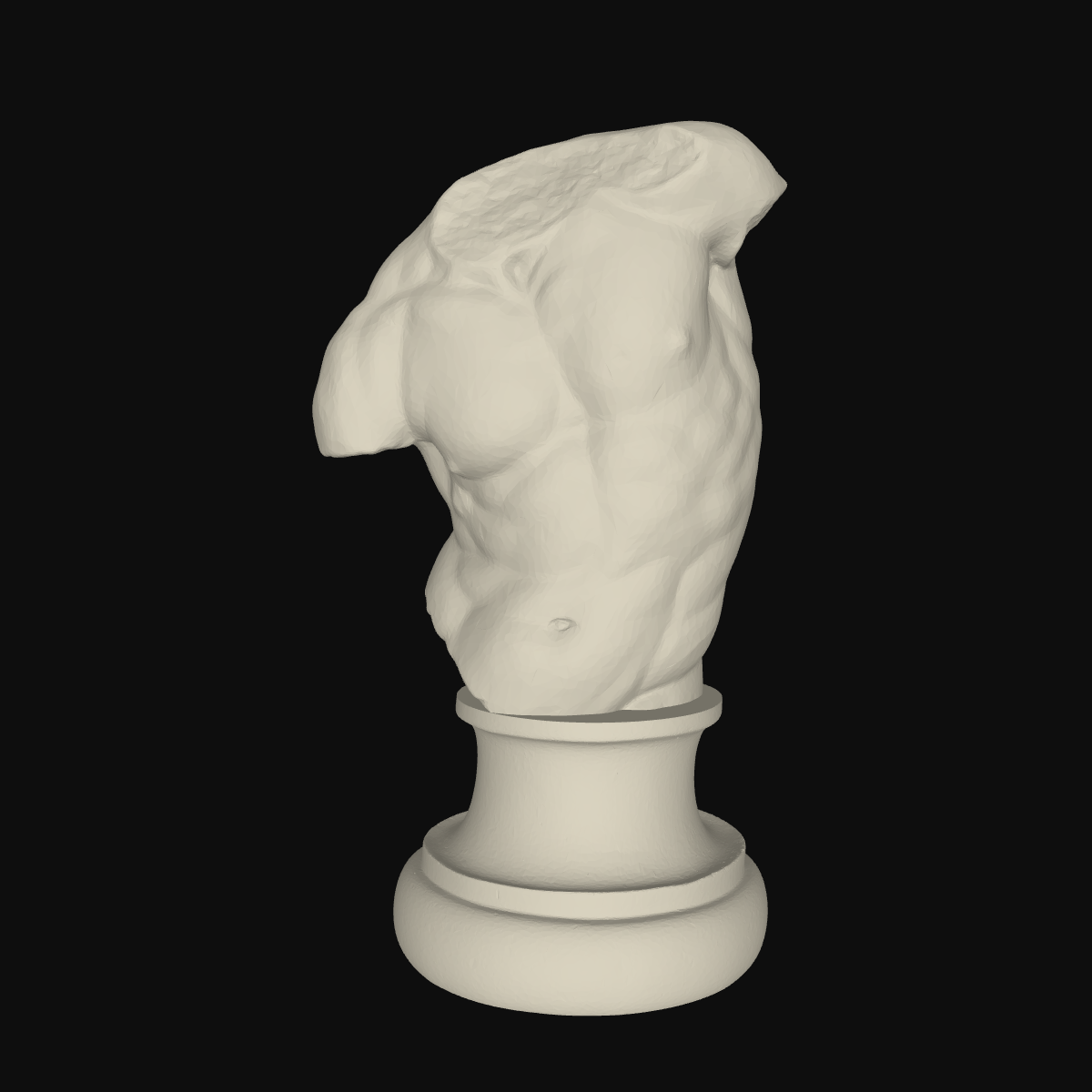 Male Torso Bust