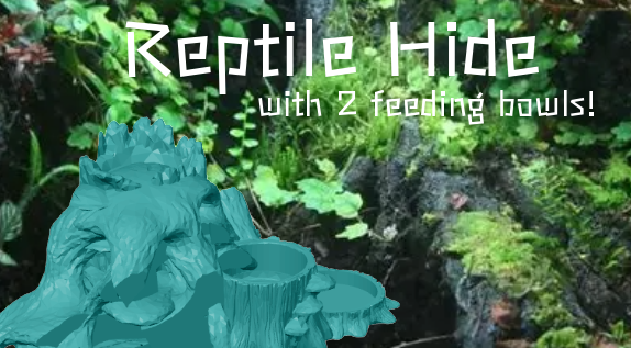 Forest Shelter - REPTILE HIDE
