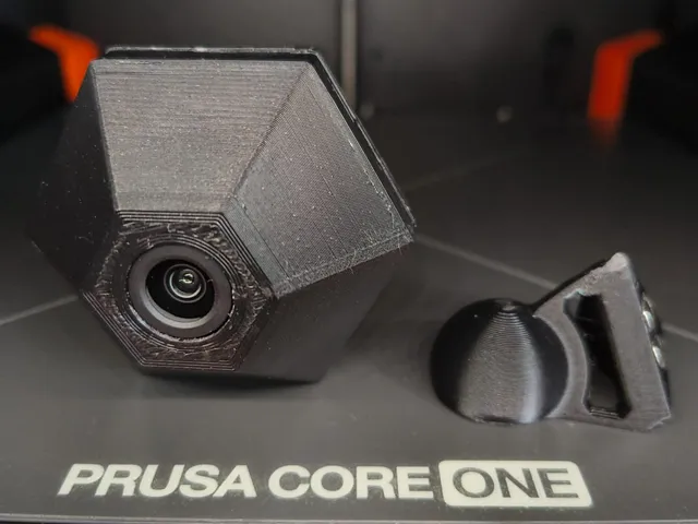 Prusa Core One Camera Mod Made from a Cheap Smart IP Camera