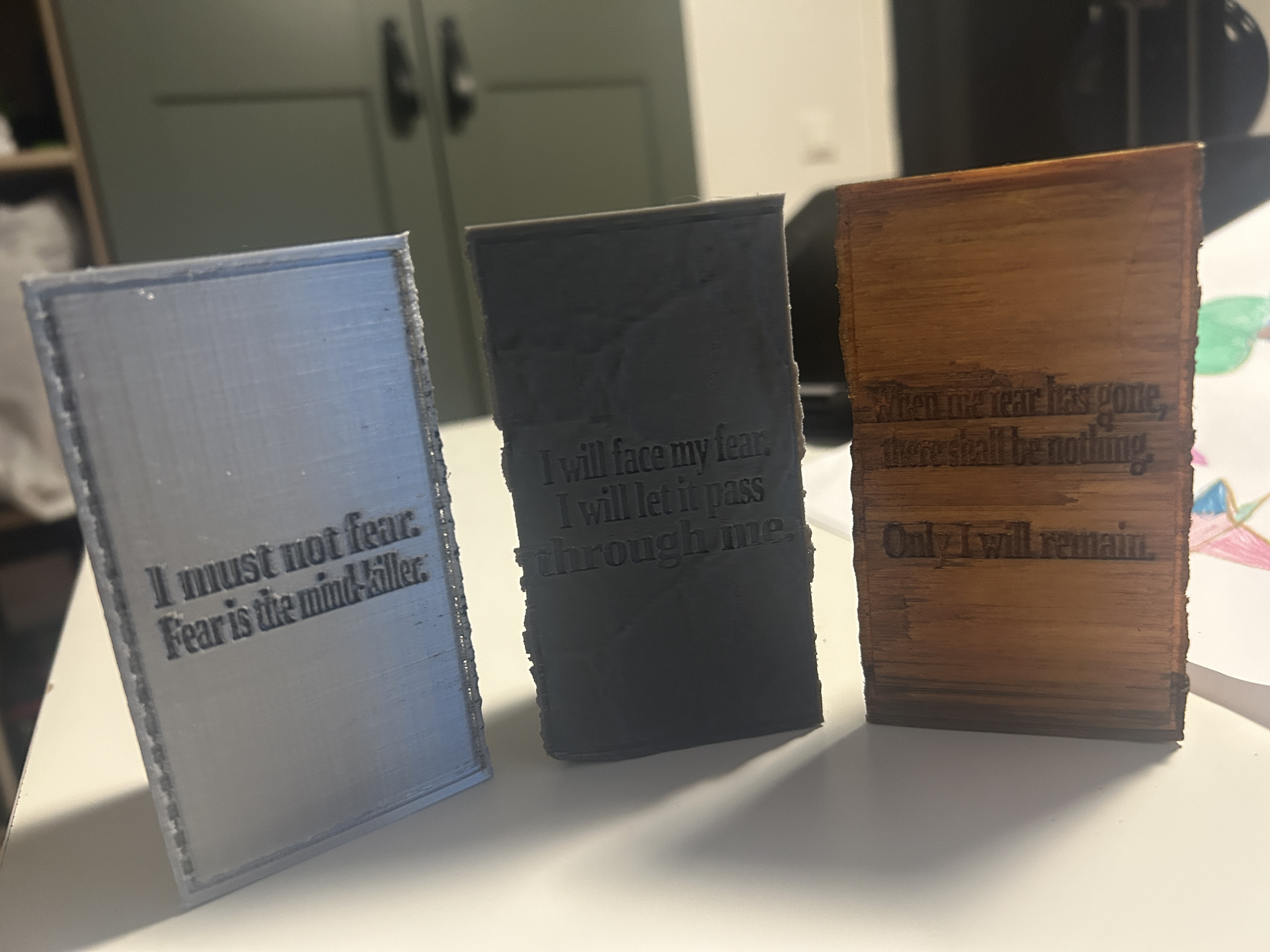 Litany Against Fear – Ancient Desert Box (3 Versions) 3D model