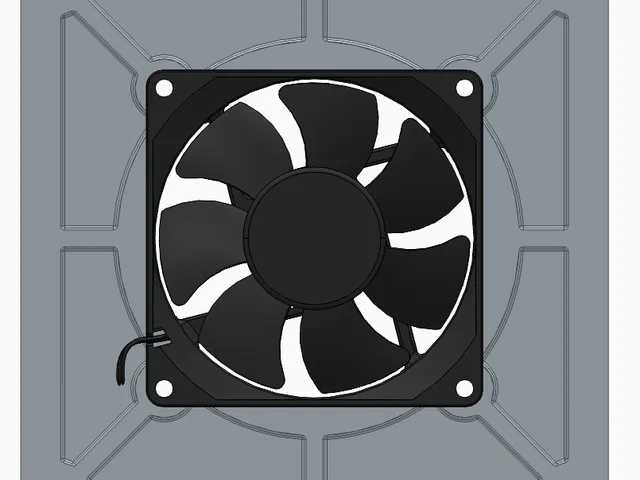 80mm Fan Center Adapter to 140mm Case V2