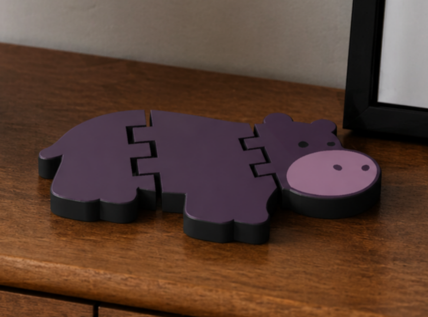 Flexi Hippo – Bewegliches 3D Druck Spielzeug