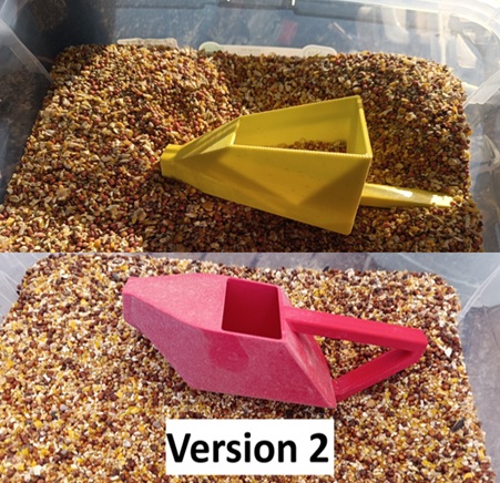 Funnel Scoop for Bird Feeder (Now with Version 2)