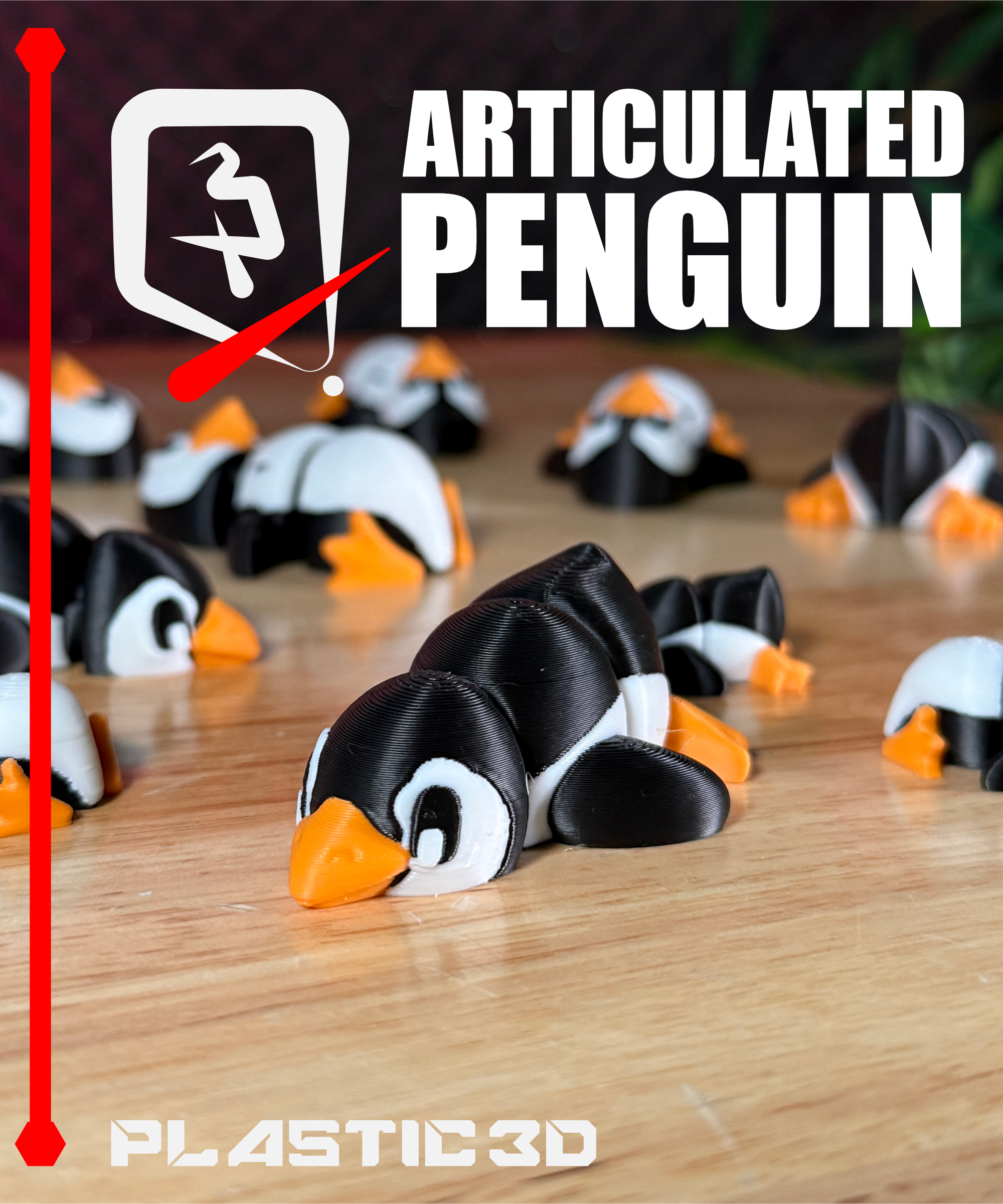 Articulated Penguin — The Sliding Winter Speedster