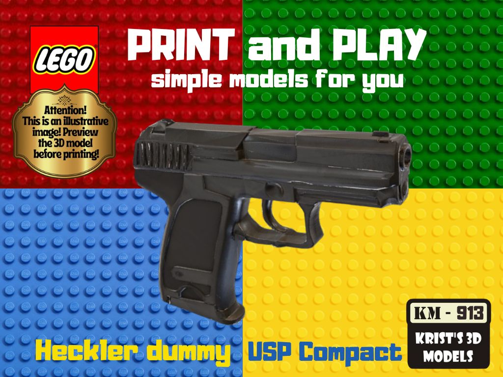 heckler dummy gun usp compact